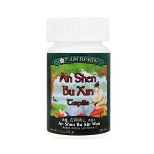 Plum Flower - An Shen Bu Xin Teapills (An Shen Bu Xin Wan)