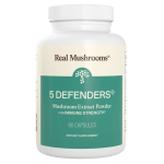 5 Defenders Mushroom Capsules by Real Mushrooms