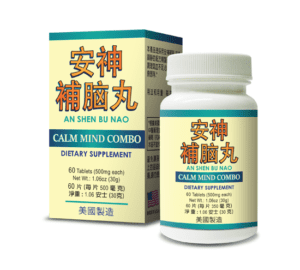 CALM MIND COMBO - An Shen Bu Nao - 60 Tablets | Best Chinese Medicines