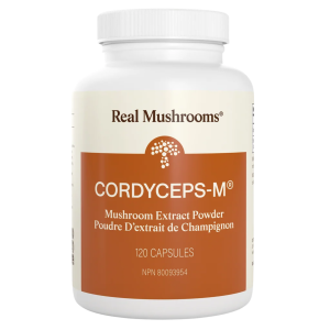 image of Cordyceps (Militaris) Mushroom Capsules by Real Mushrooms