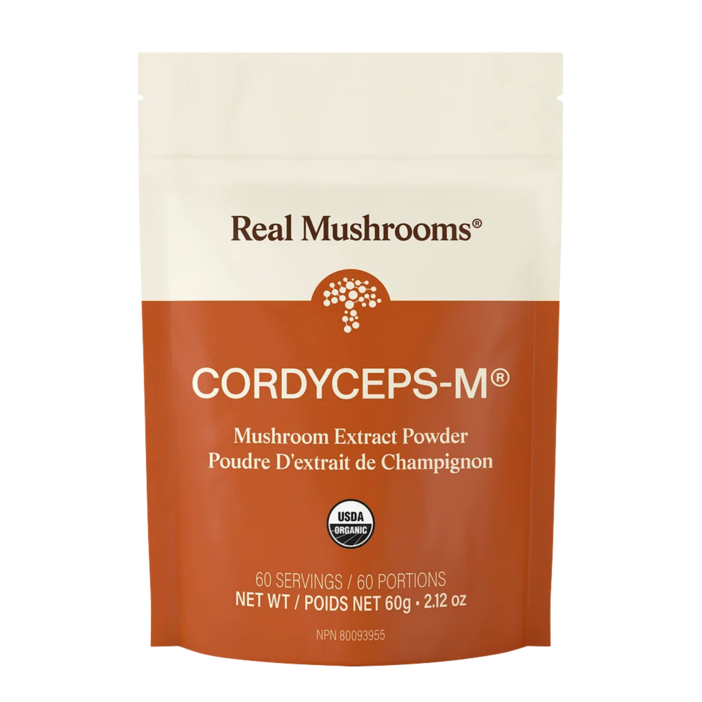 image of Cordyceps (Militaris) Mushroom Powder by Real Mushrooms