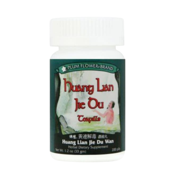 Image of Plum Flower – Huang Lian Jie Du Teapills