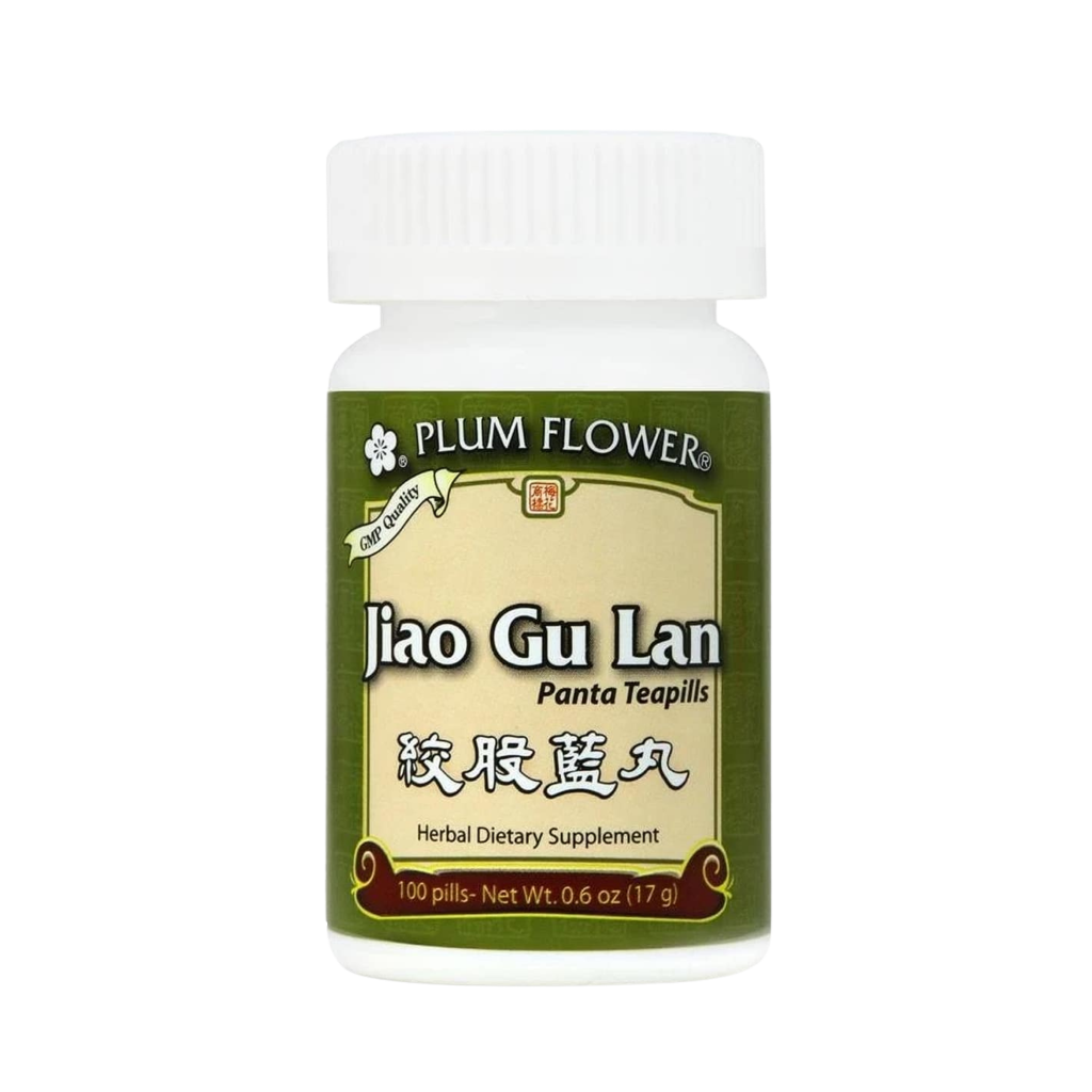 Image of Plum Flower – Jiao Gu Lan (Jiaogulan) Teapills