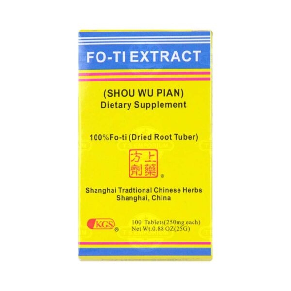 Image of Shou Wu Pian, Fo-Ti Extract, by KGS