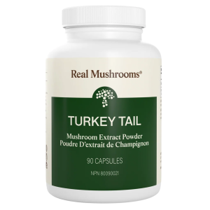 image of Turkey Tail Mushroom Capsules by Real Mushrooms