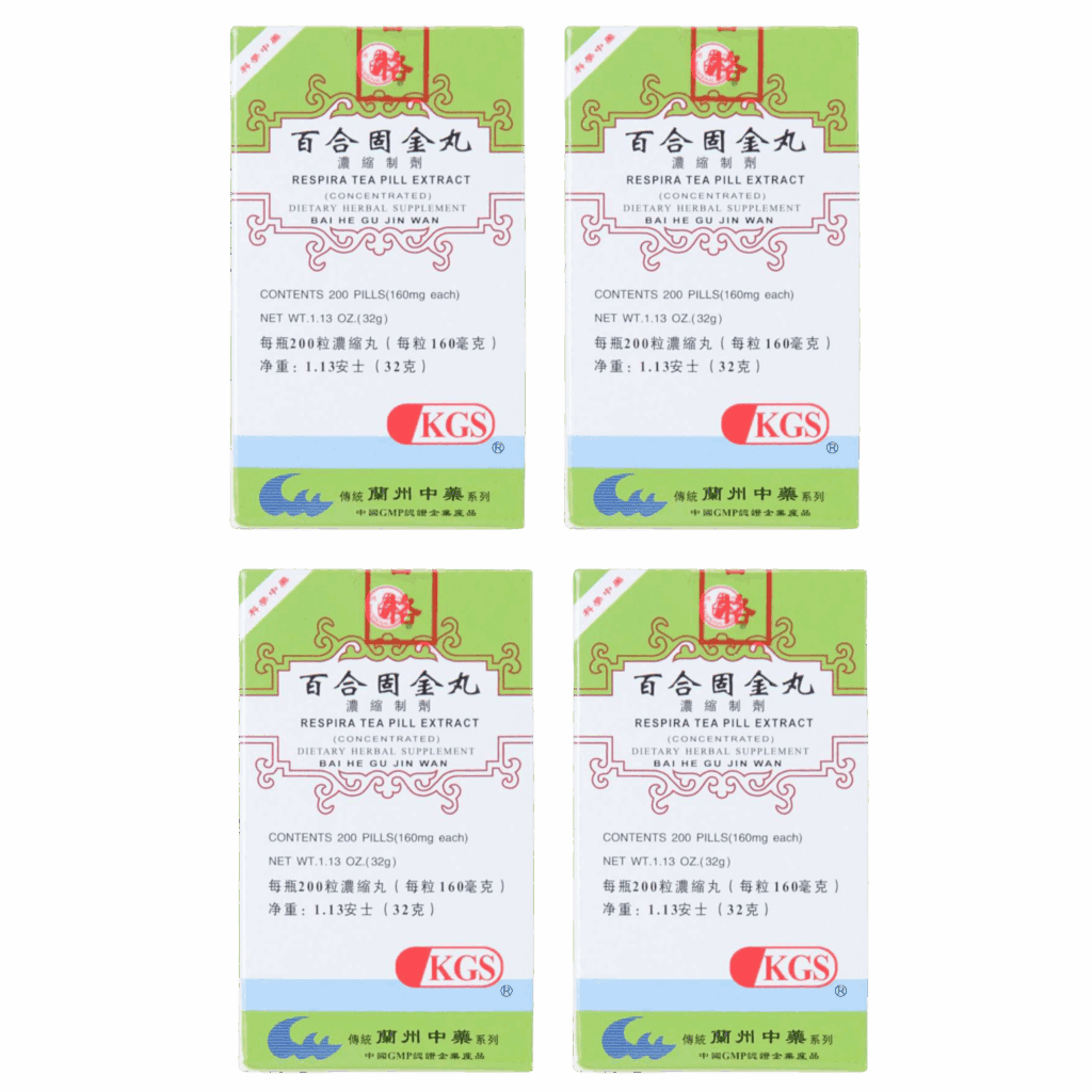 Image of Bai-He-Gu-Jin-Wan-Respira 4 pack
