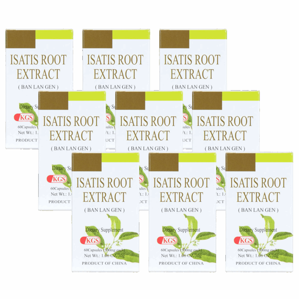 Image of Ban-Lan-Gen-Isatis-Root-Extract 9 pack