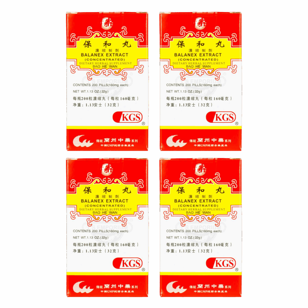 Image of Bao-He-Wan-Balanex-Extract 4 pack