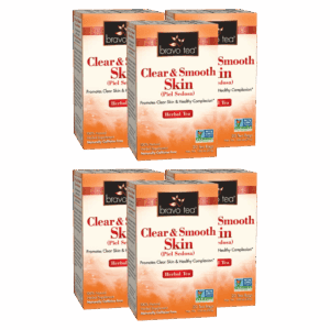 Image of Clear and Smooth Skin Tea - by Bravo Tea - 6-pack