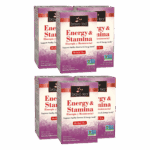 Energy and Stamina Tea - by Bravo Tea - 6-pack