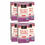 Energy and Stamina Tea - by Bravo Tea - 6-pack