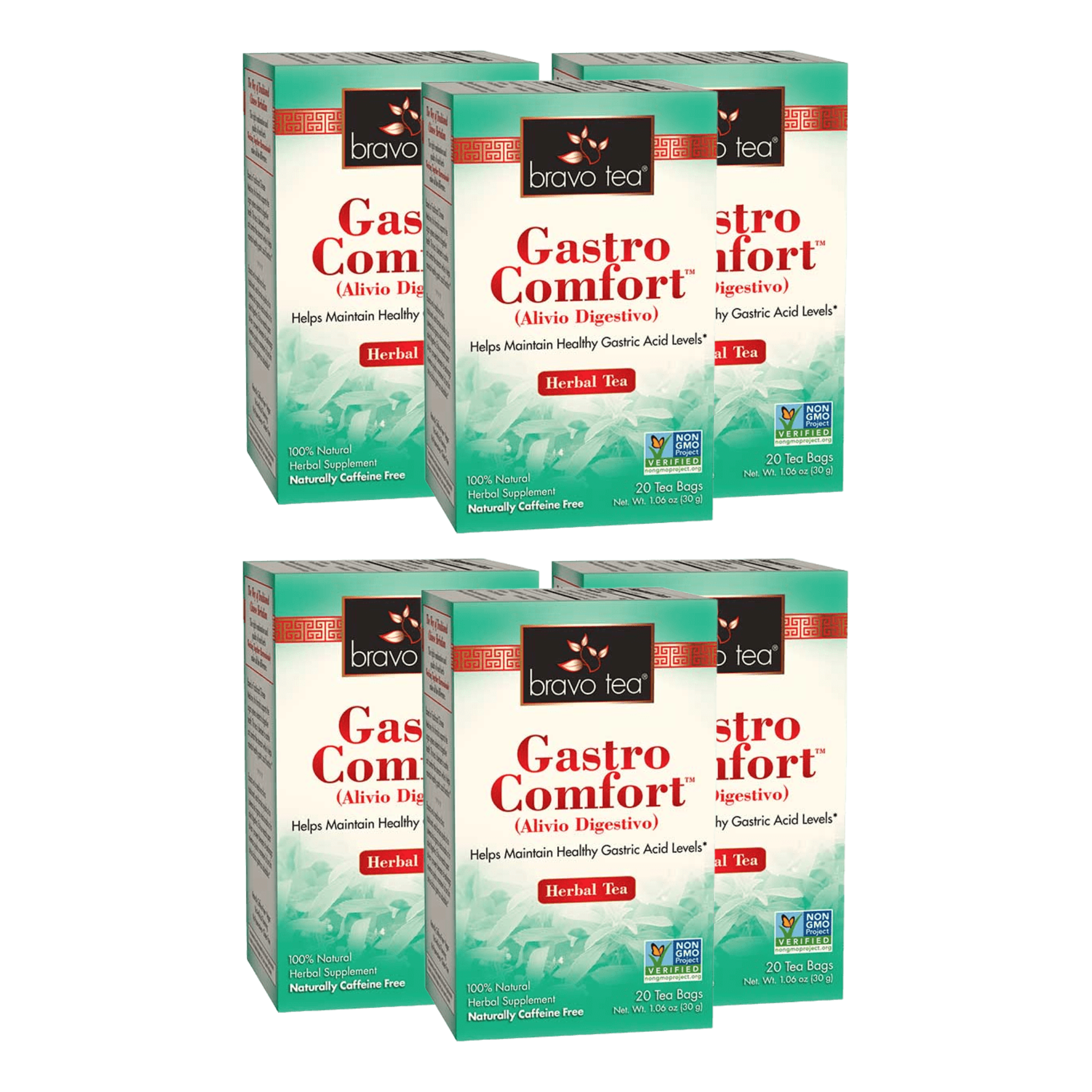 Image of Gastro Comfort Tea - by Bravo Tea - 6-pack