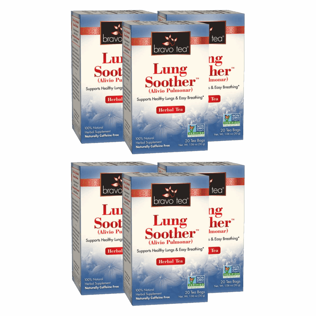 Image of Lung Soother Tea - by Bravo Tea - 6-pack