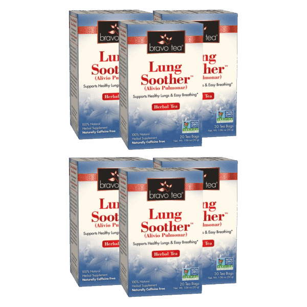 Image of Lung Soother Tea - by Bravo Tea - 6-pack