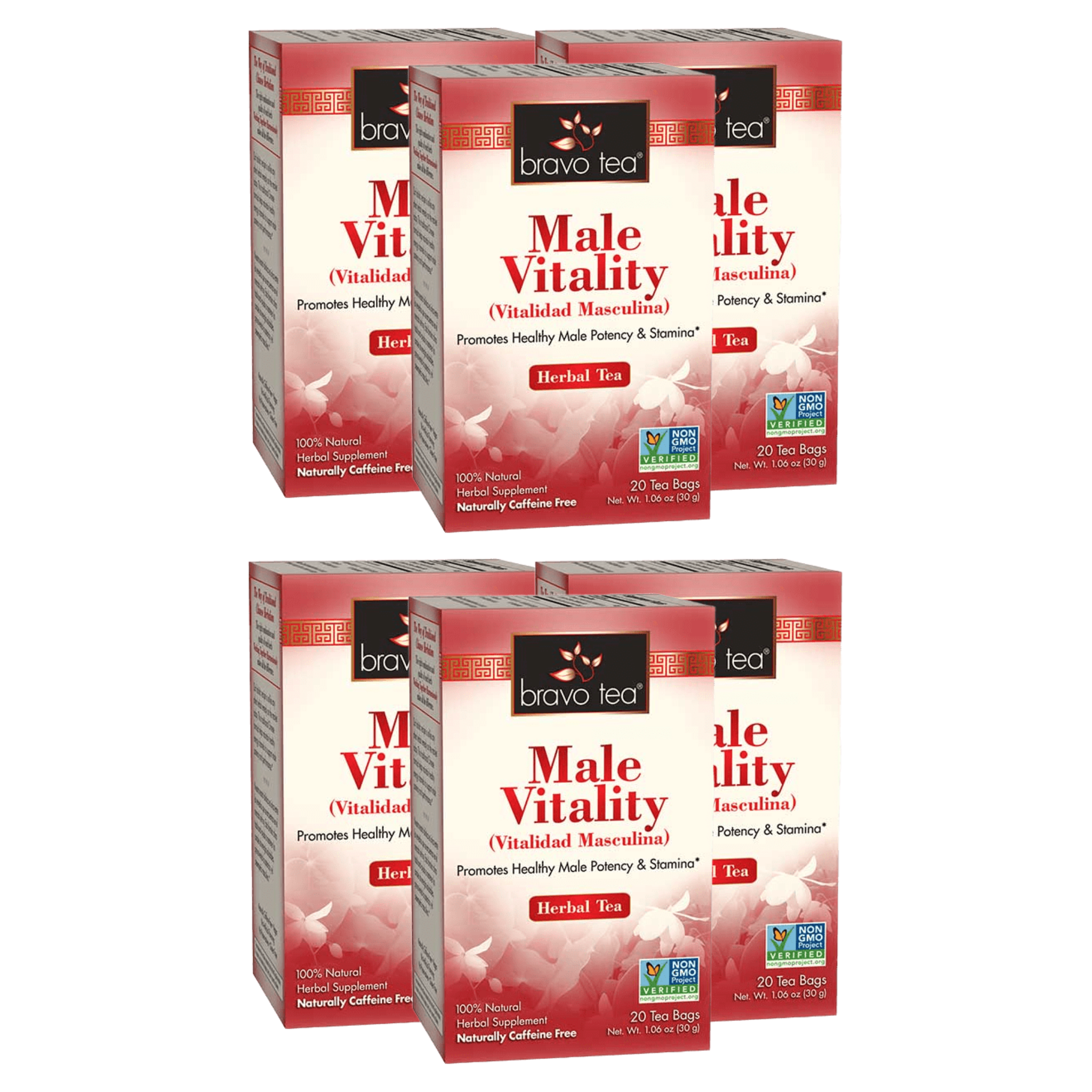Image of Male Vitality Tea - by Bravo Tea - 6-pack