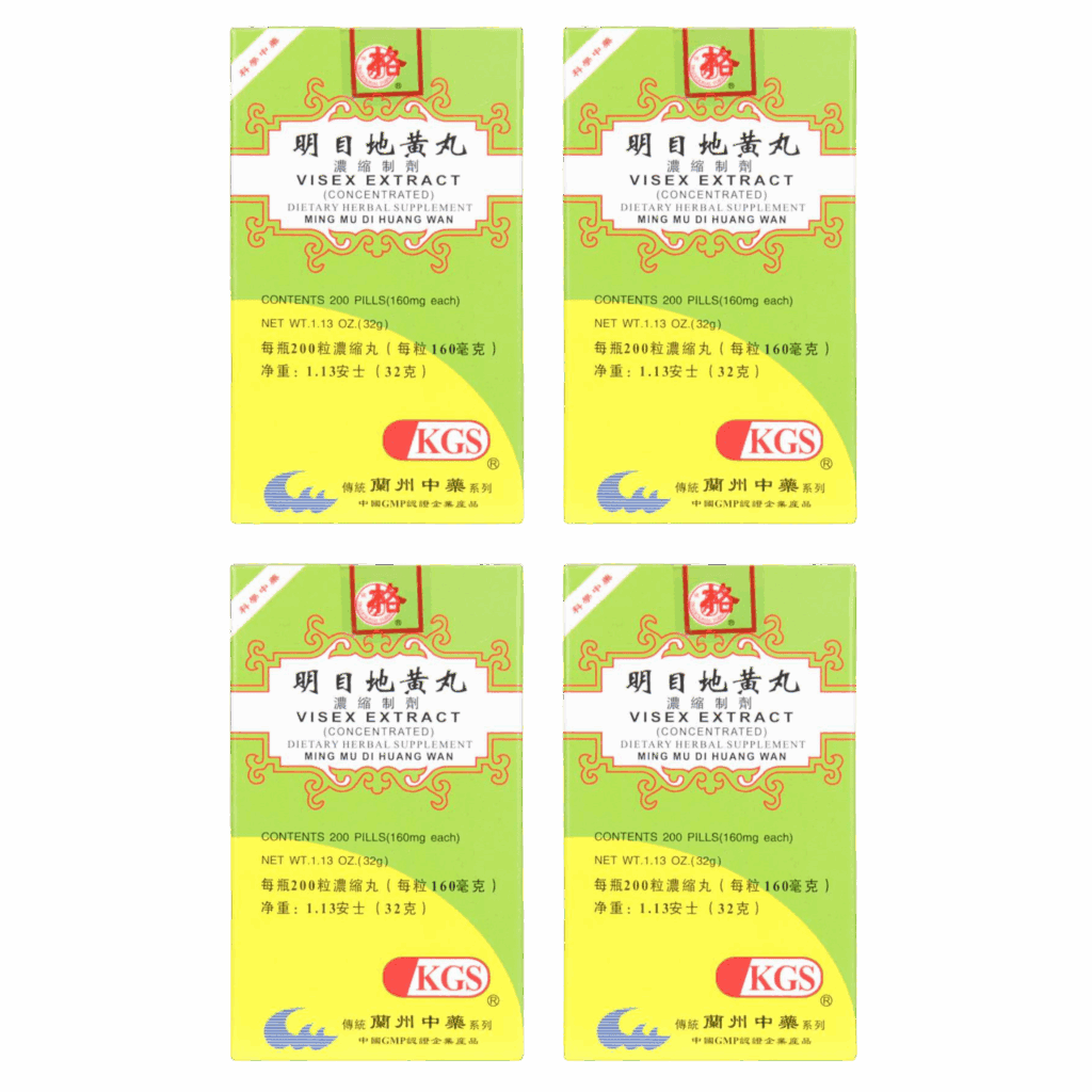 Image of Ming-Mu-Di-Huang-Wan-Visex-Extract- 4 pack