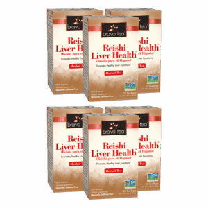 Image of Reishi Liver Health Tea - by Bravo Tea - 6-pack