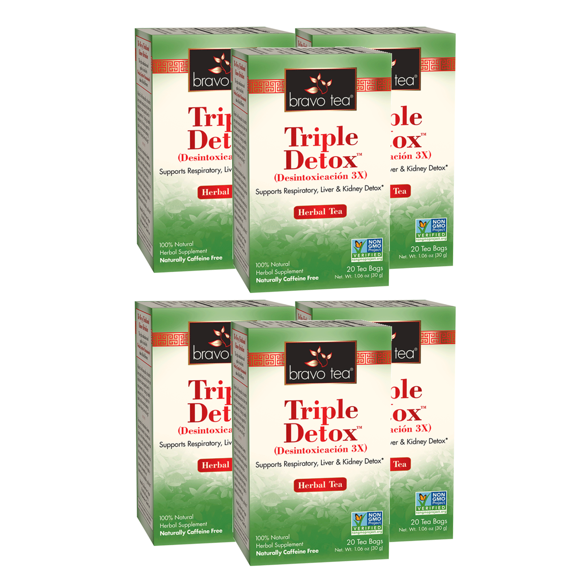 Image of Triple Detox - by Bravo Tea - 6-pack