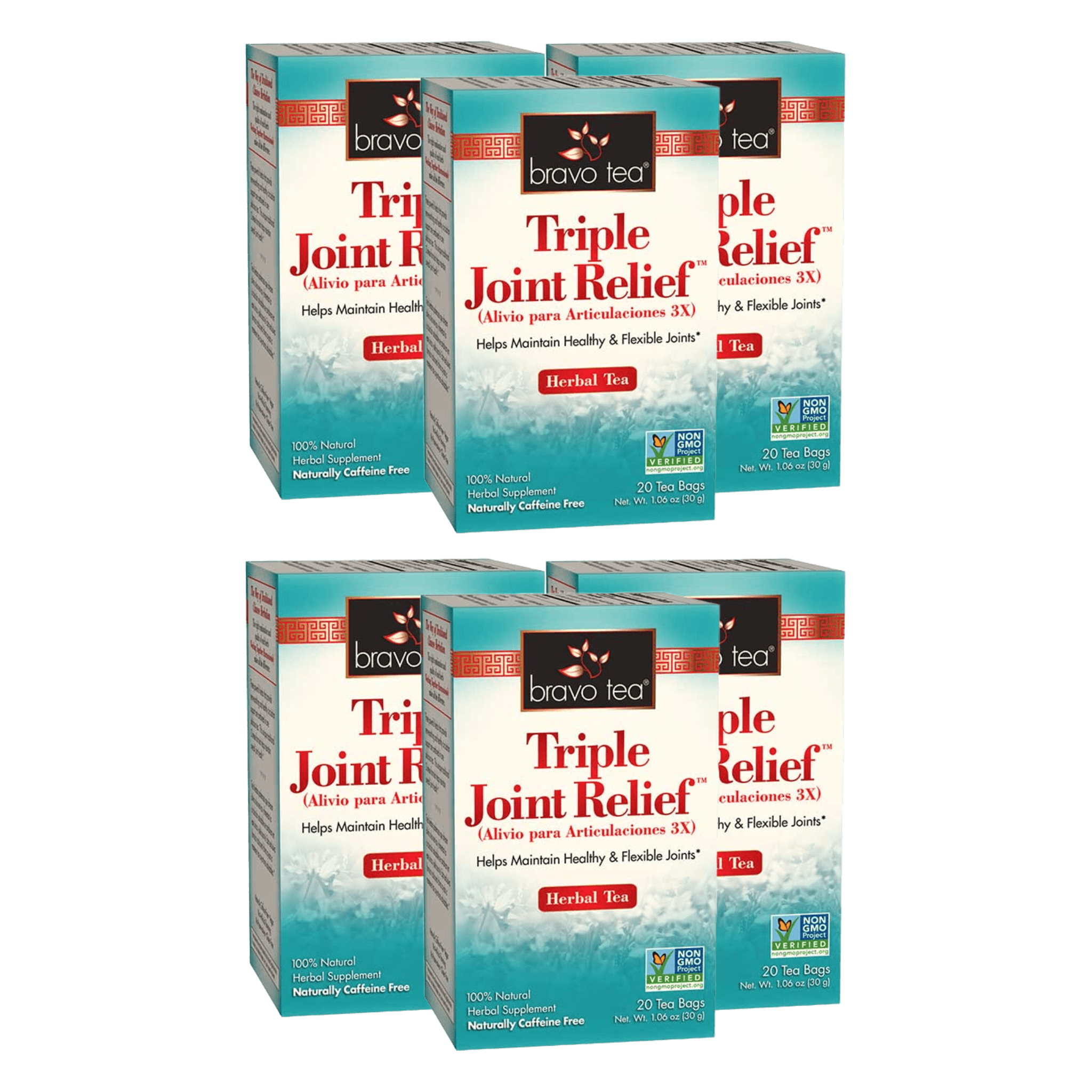 Image of Triple Joint Relief Tea - by Bravo Tea - 6-pack