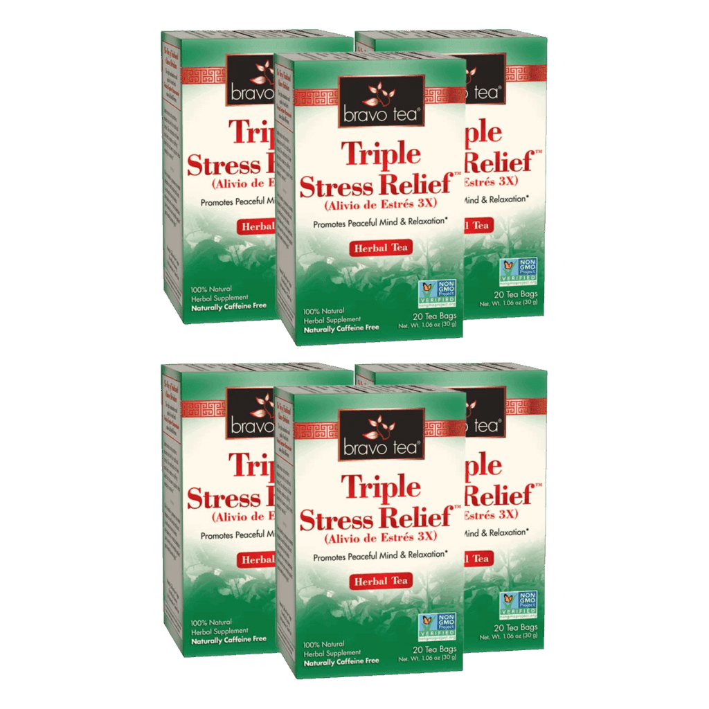 Image of Triple Stress Relief Tea - by Bravo Tea - 6-pack