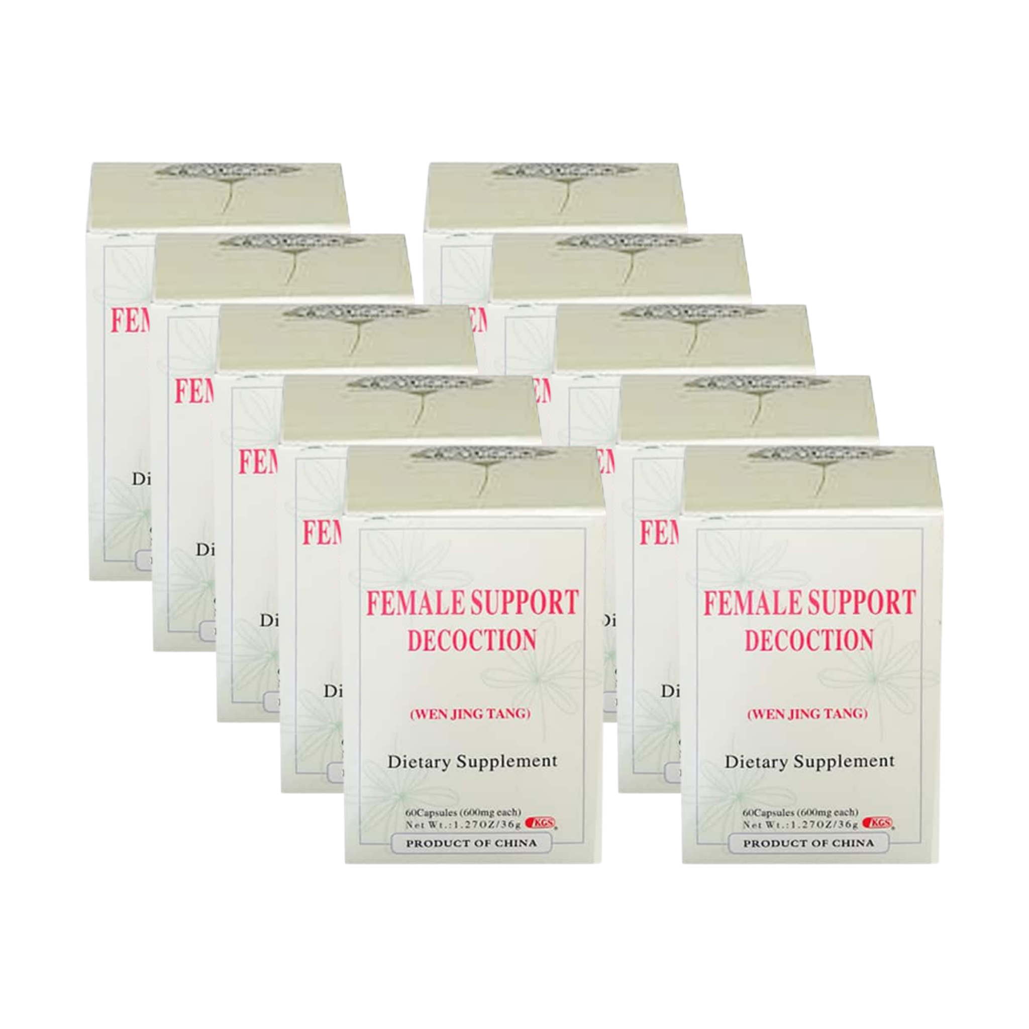 image of wen-jing-tang-female-support- 10 pack