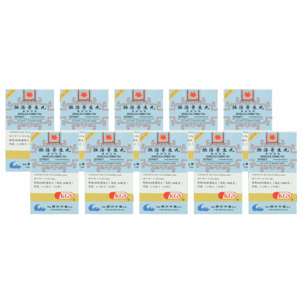 Image of Angelica-Combo-Tea-Du-Huo-Ji-Sheng-Wan 10 pack
