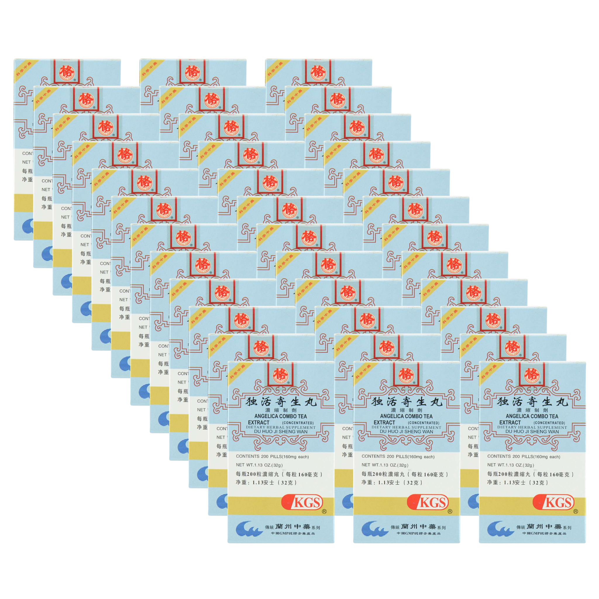 Image of Angelica-Combo-Tea-Du-Huo-Ji-Sheng-Wan 36 pack