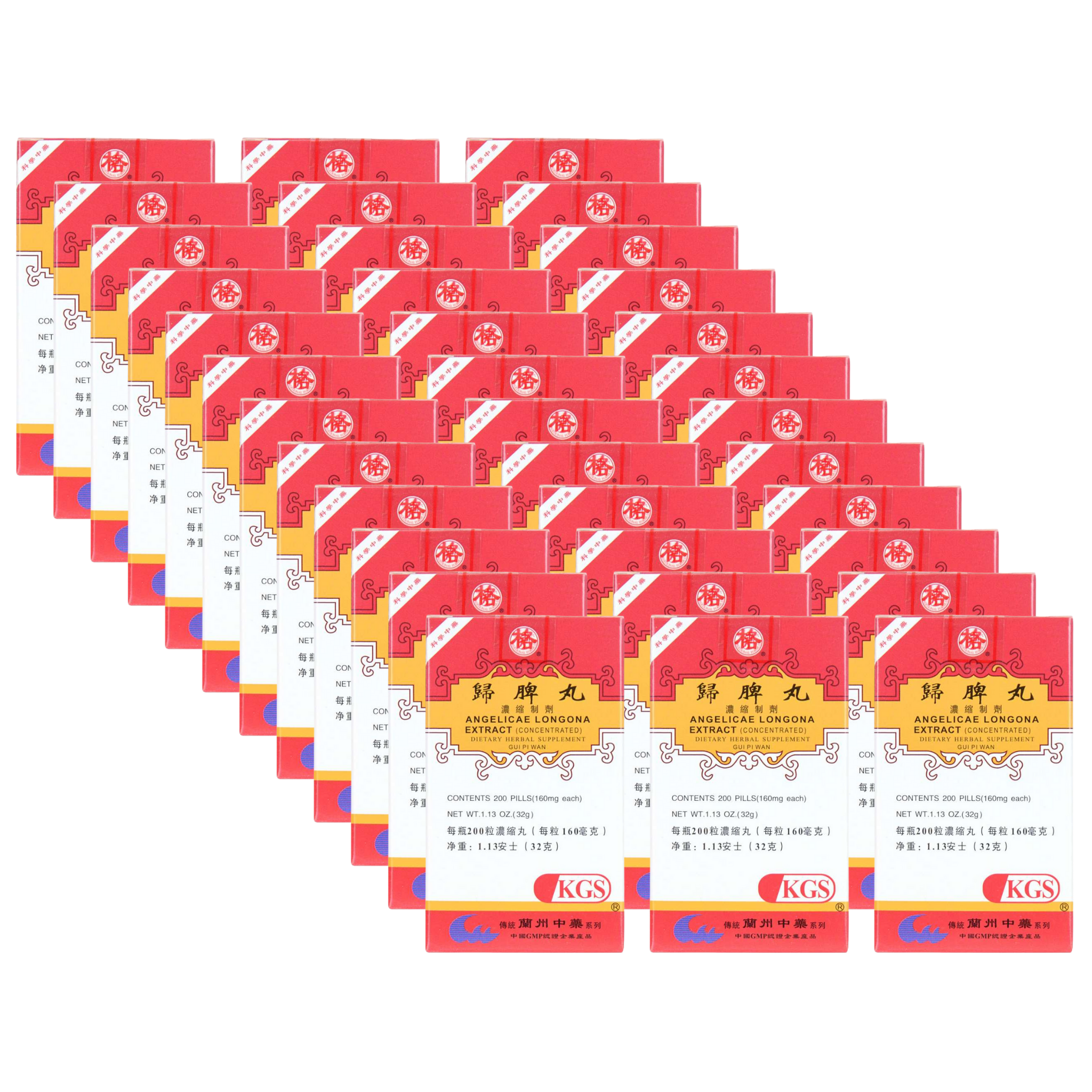 Image of Angelicae-Longona-Extract-Gui-Pi-Wan 36 pack