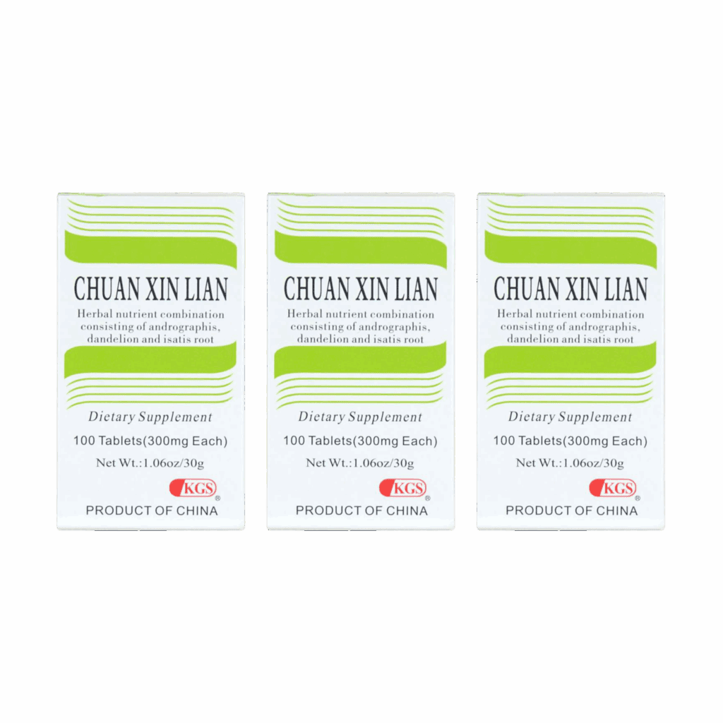 image of Chuan-Xin-Lian-Singlin-KGS 3 pack