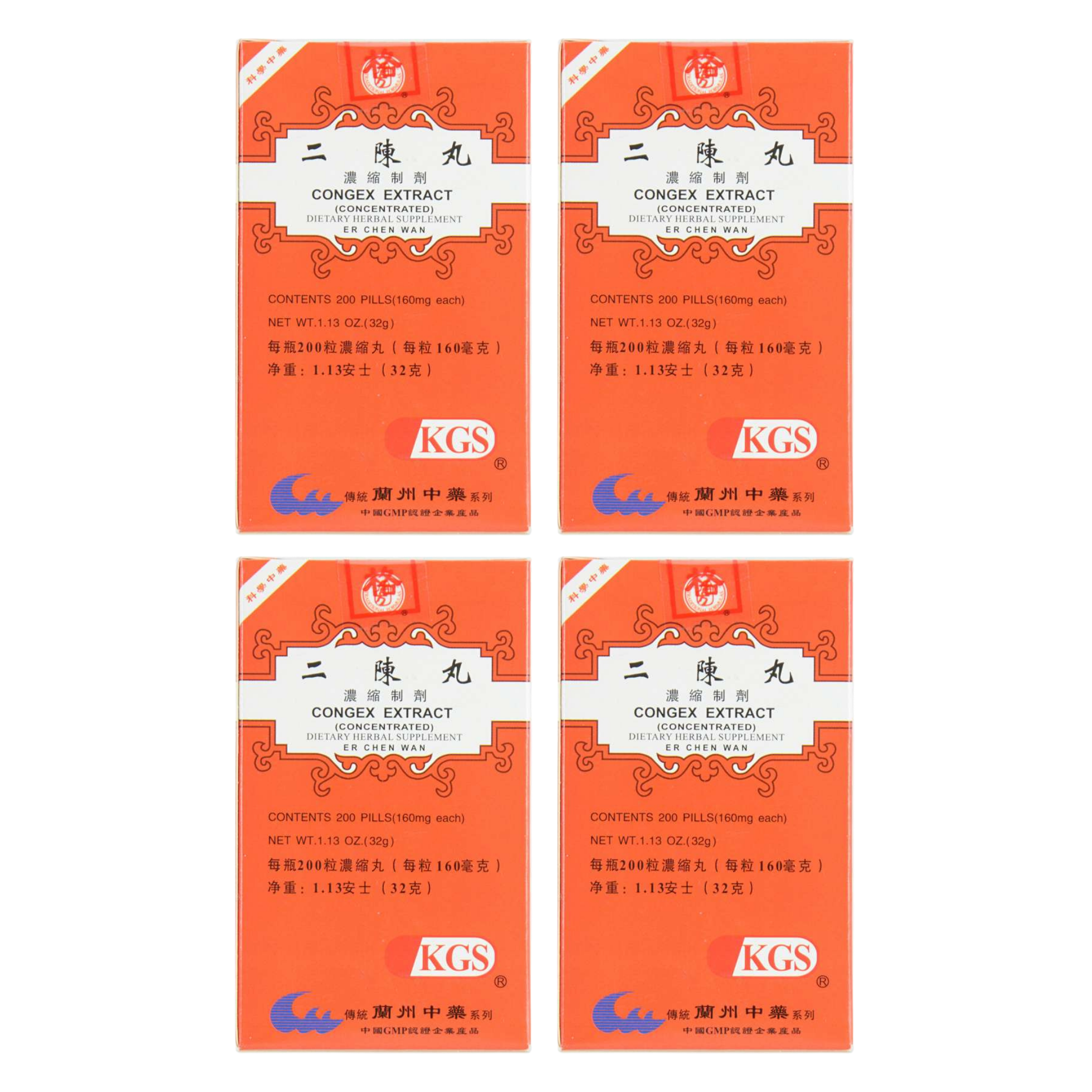 Image of Congex-Extract-Er-Chen-Wan 4 pack