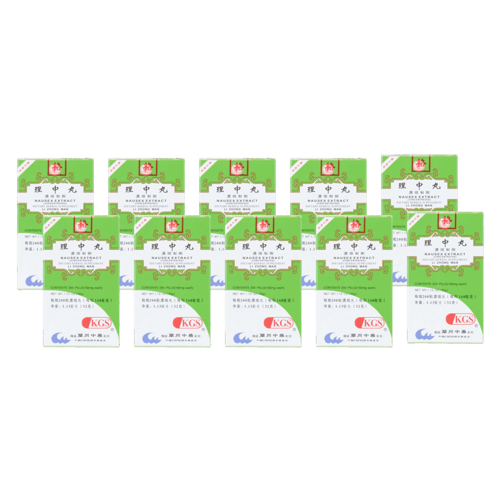 Image of Nausex-Extract-Li-Zhong-Wan- 10 pack