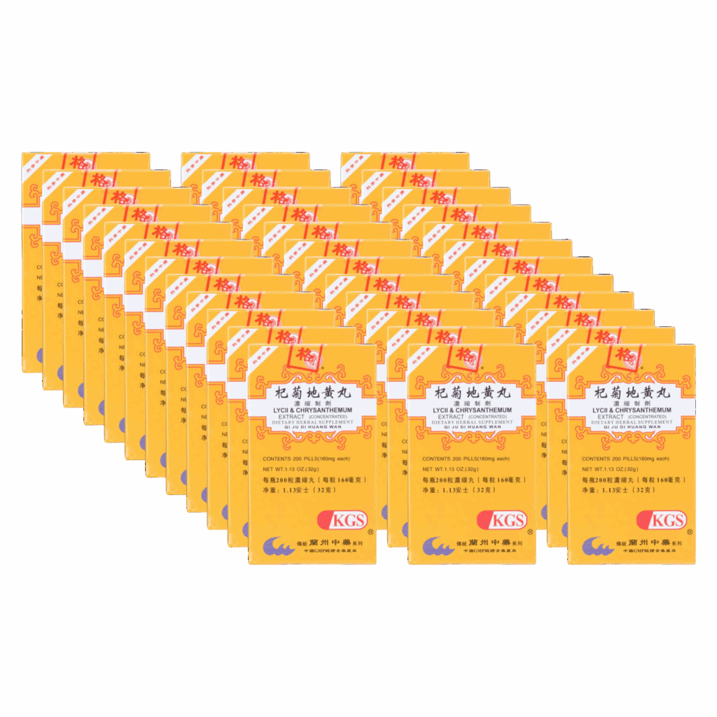 Image of Qi-Ju-Di-Huang-Wan-Lycii-Chrysanthemum-Extract- 36 pack