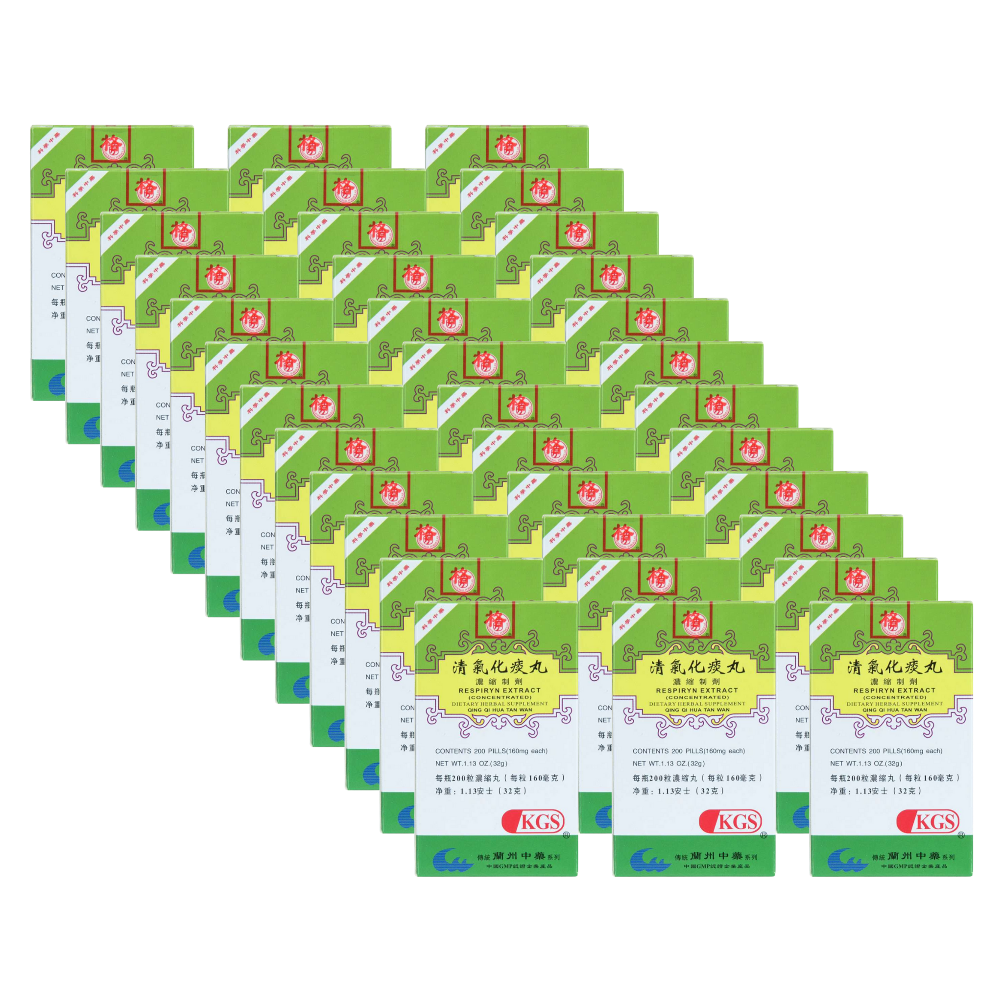 Image of Qing-Qi-Hua-Tan-Wan-Respiryn-Extract-KGS-36 pack
