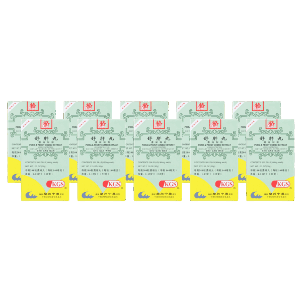 image of Shu-Gan-Wan-Poria-Peony-Combo-Extract-KGS- 10 pack
