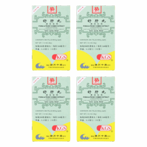 image of Shu-Gan-Wan-Poria-Peony-Combo-Extract-KGS- 4 pack