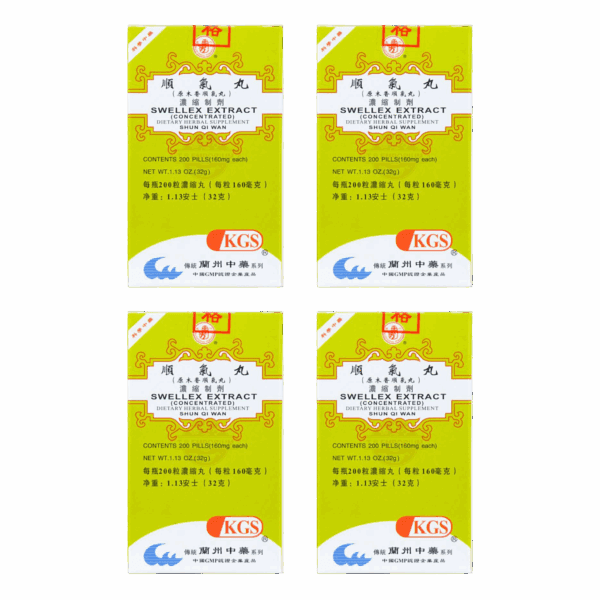 image of Shun-Qi-Wan-Swellex-Extract 4 pack