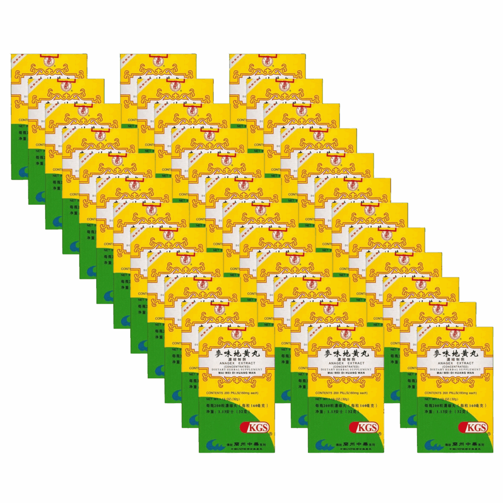 Image of mai-wei-di-huang-wan-anagex-extract- 36 pack