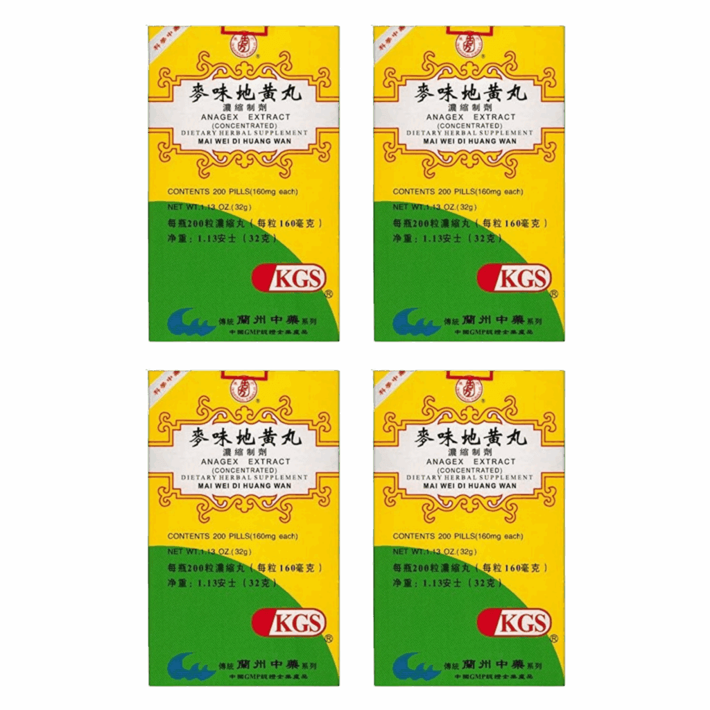 Image of mai-wei-di-huang-wan-anagex-extract- 4 pack