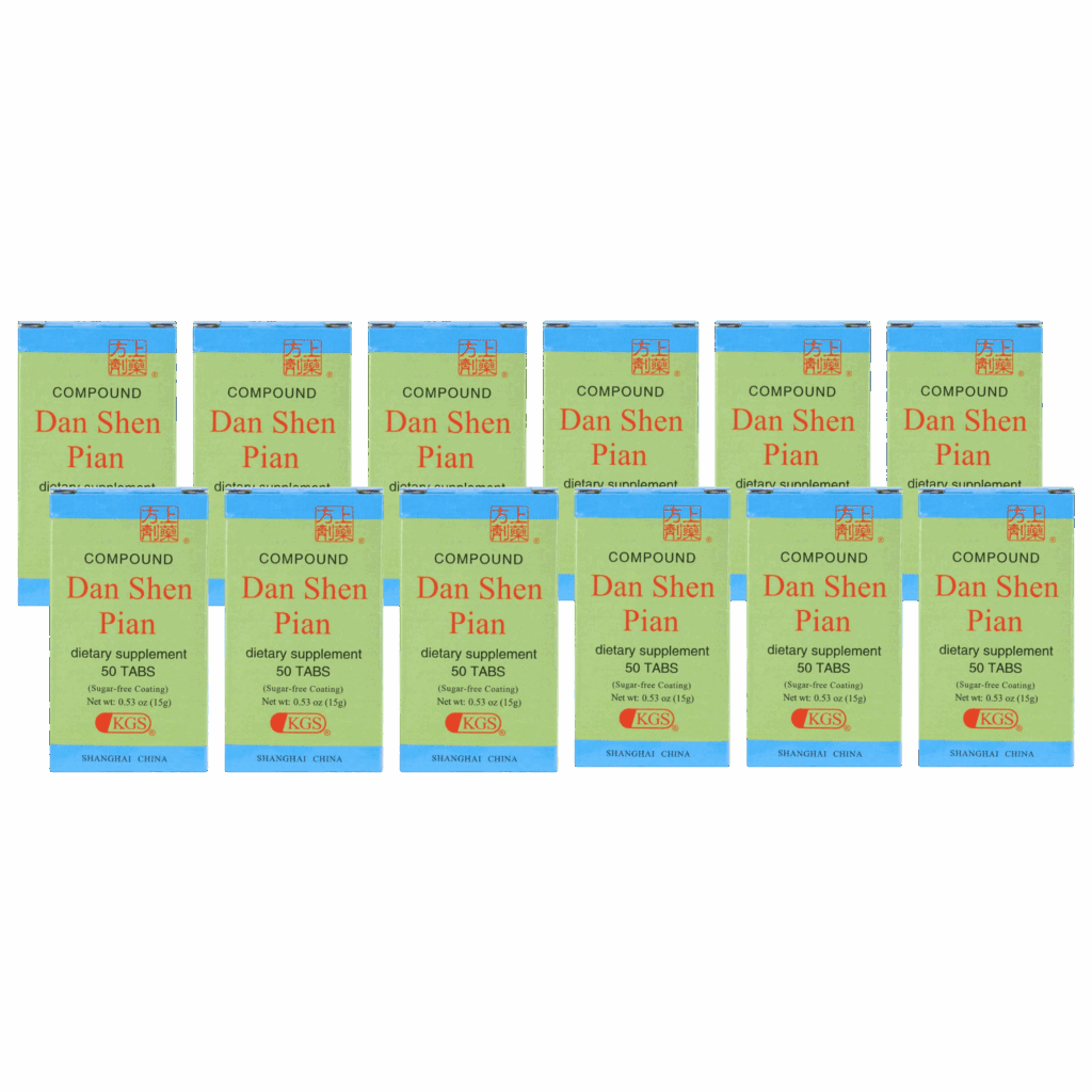 Image of Dan-Shen-Pian-Sugar-Free-Coating-Front-English-12 pack