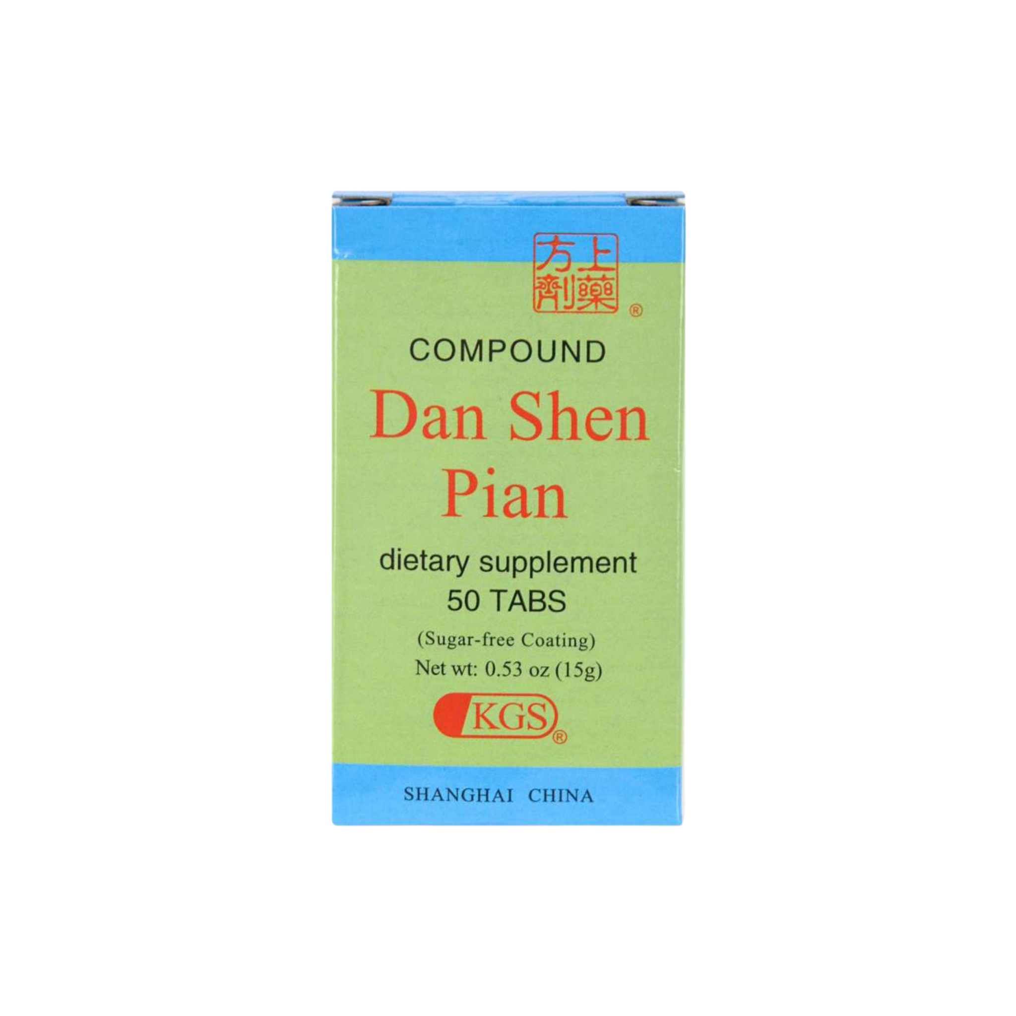 Image of Dan-Shen-Pian-Sugar-Free-Coating-Front-English