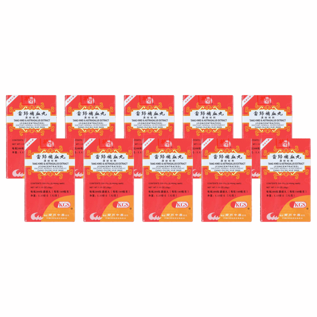 Image of Dang Gui Bu Xue Wan –Tang-Kwei-Astragalus-Extract- 10 pack