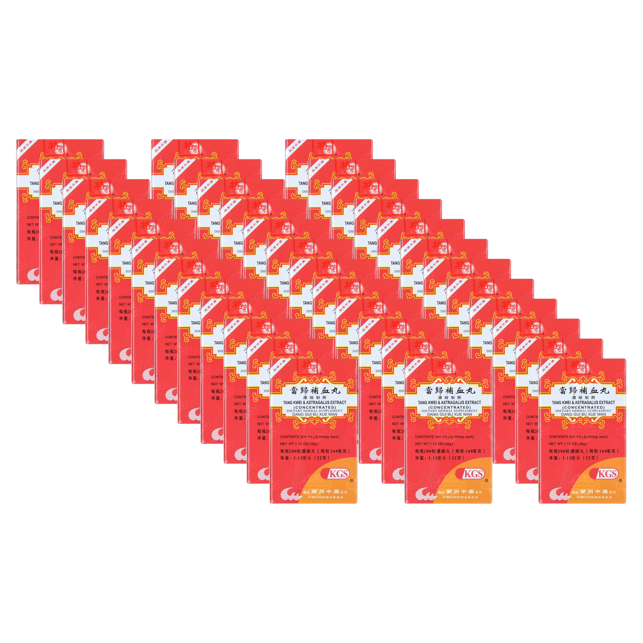 Image of Dang Gui Bu Xue Wan –Tang-Kwei-Astragalus-Extract- 36 pack