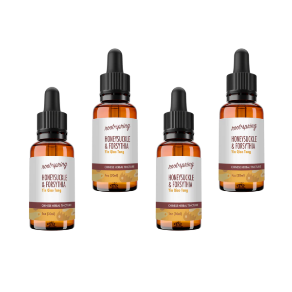 image of Honeysuckle & Forsythia Tincture 4pk