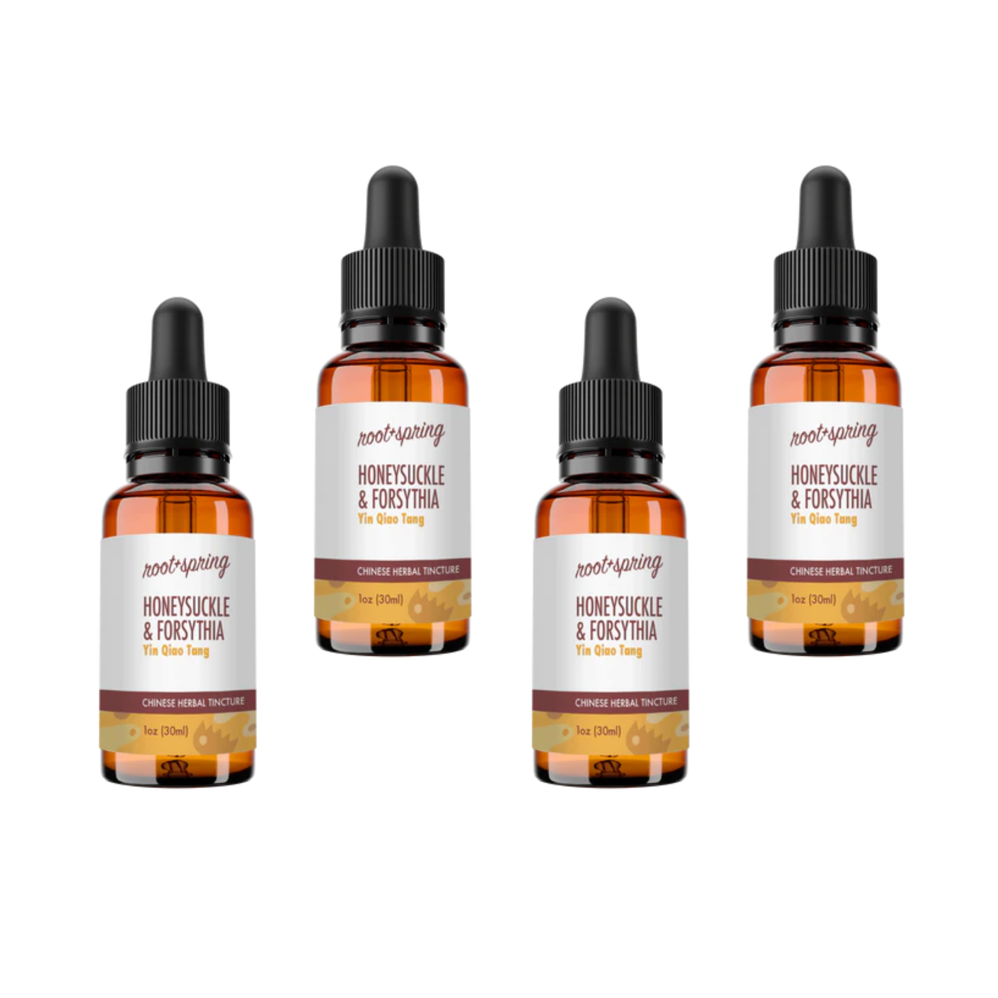 image of Honeysuckle & Forsythia Tincture 4pk