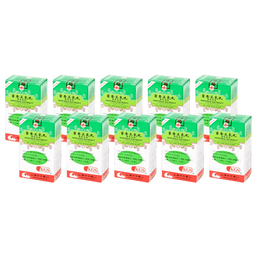 Image of Huo-Xiang-Zheng-Qi-Wan-Inspirex-Extract 10 pack