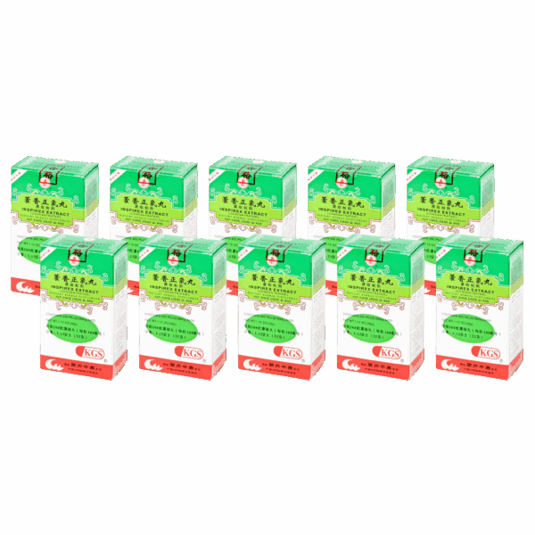 Image of Huo-Xiang-Zheng-Qi-Wan-Inspirex-Extract 10 pack