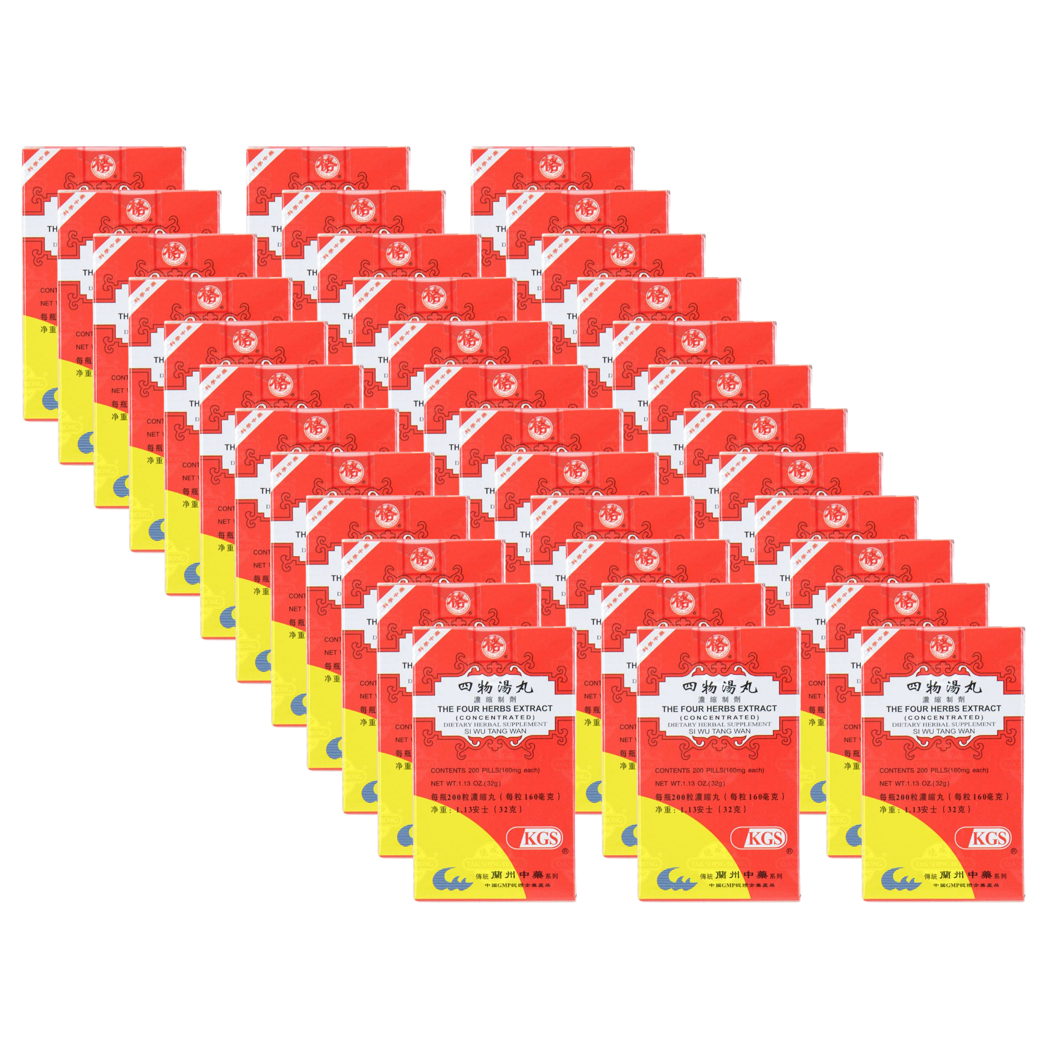 image of Si-Wu-Tang-Wan-The-Four-Herbs-Extract- 36 pack