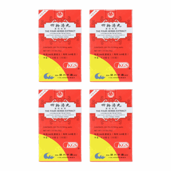 image of Si-Wu-Tang-Wan-The-Four-Herbs-Extract- 4 pack