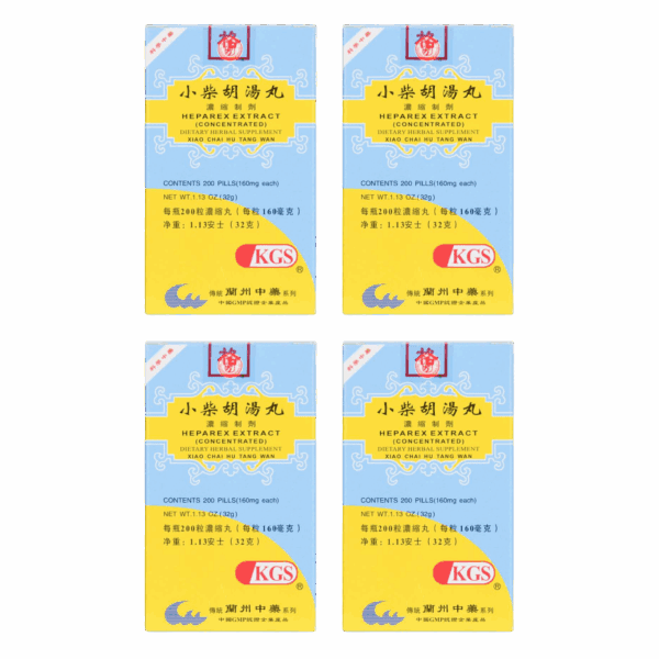 Image of Xiao-Chai-Hu-Tang-Wan-Heparex-Extract- 4 pack