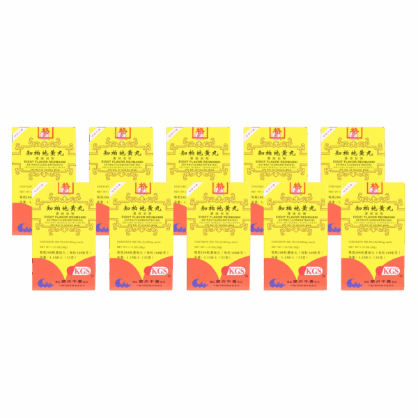 Image of Zhi-Bai-Di-Huang-Wan-Eight-Flavor-Rehmanni 10 PACK